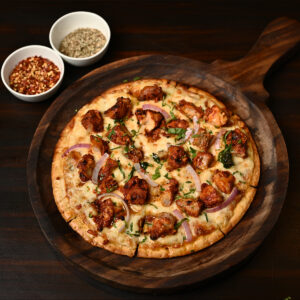 Indian Spice Chicken Tikka Pizza (10 Inches)